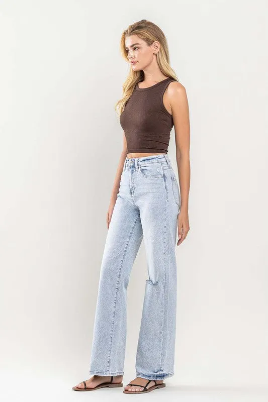 90s Vintage Super High Rise Flare Jeans - online exclusive