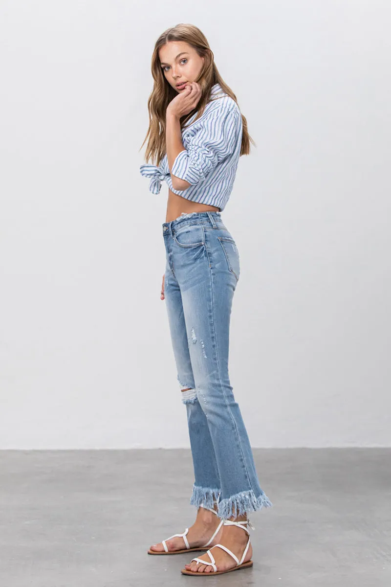 Alessi Crop Flare Jeans