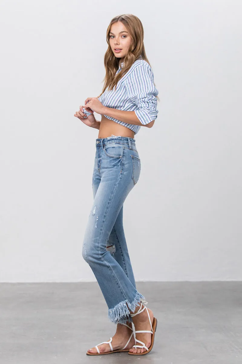 Alessi Crop Flare Jeans