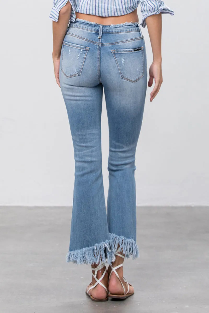 Alessi Crop Flare Jeans