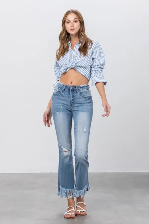 Alessi Crop Flare Jeans