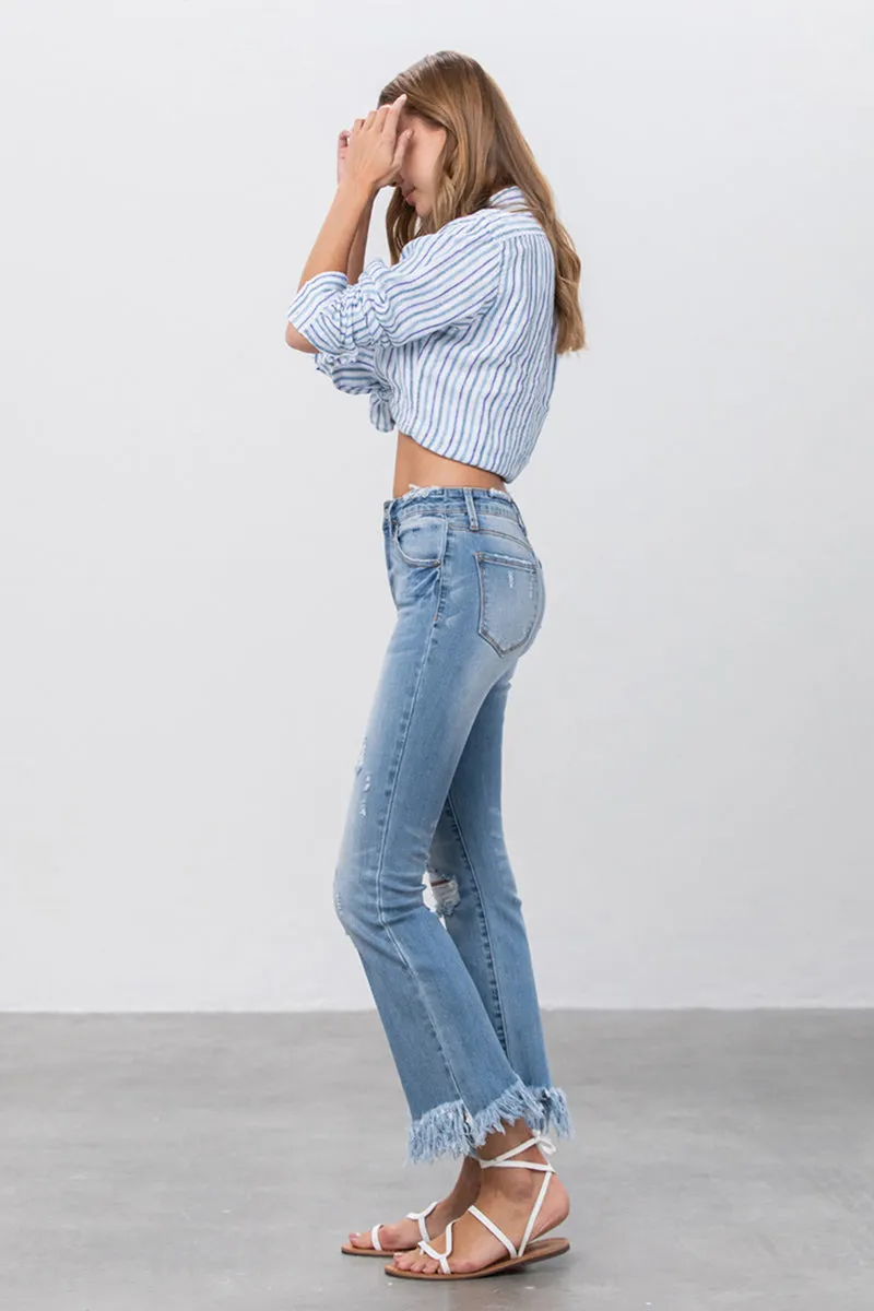 Alessi Crop Flare Jeans