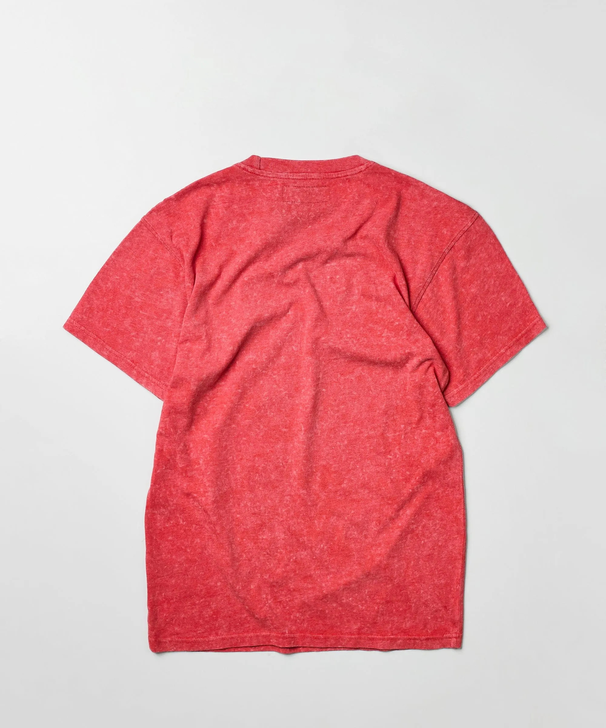 All We Trust Short Sleeve Graphic Print Tee - Red