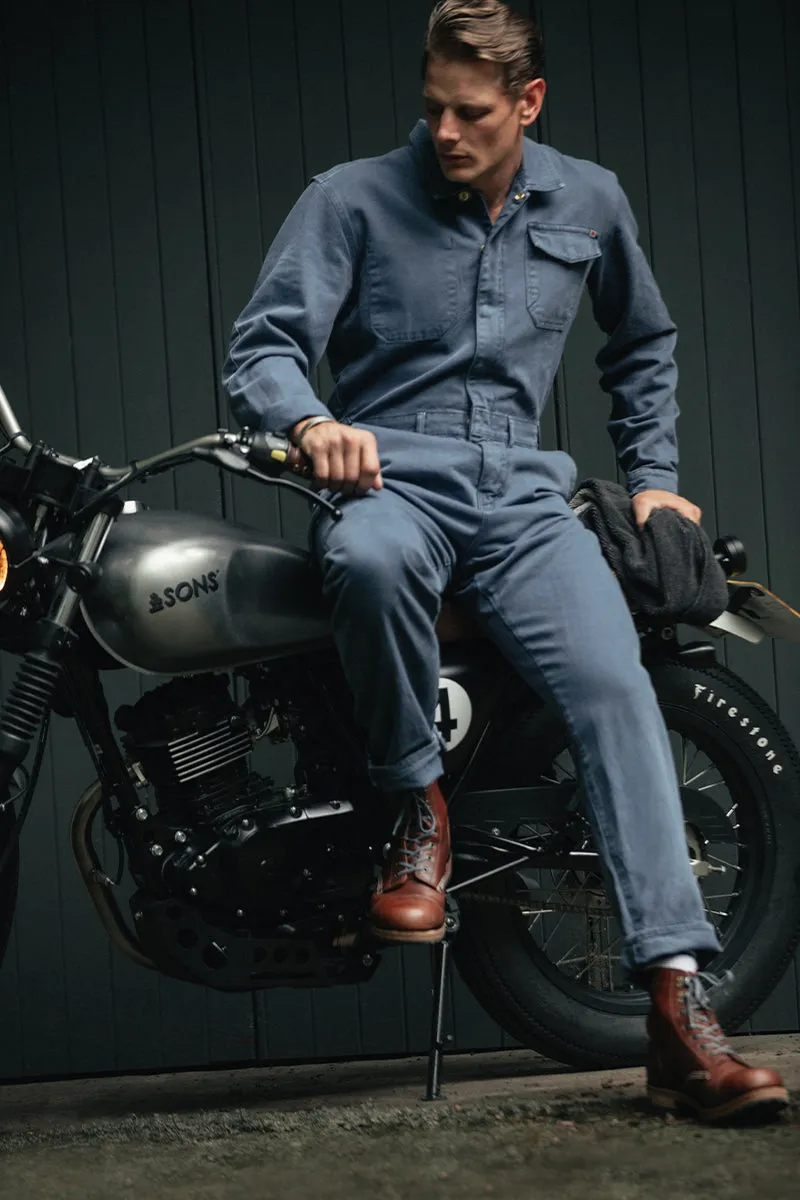 &SONS Churchill Coveralls Dark Denim