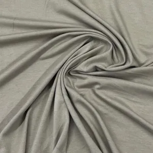 Ashen Tan Bamboo/Spandex Jersey Fabric - 200 GSM