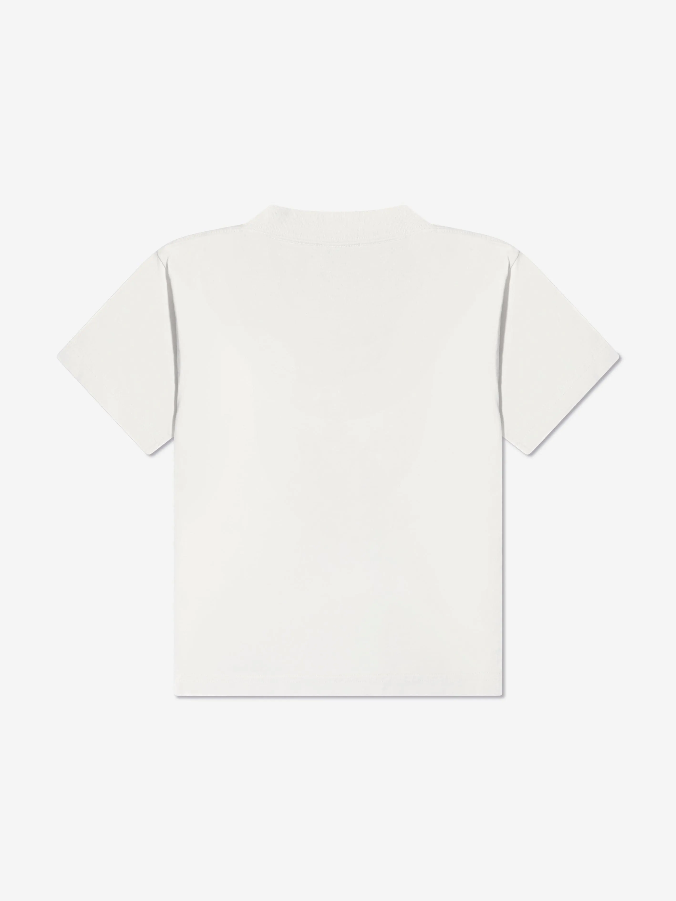 Balenciaga Kids Varsity Logo T-Shirt in White