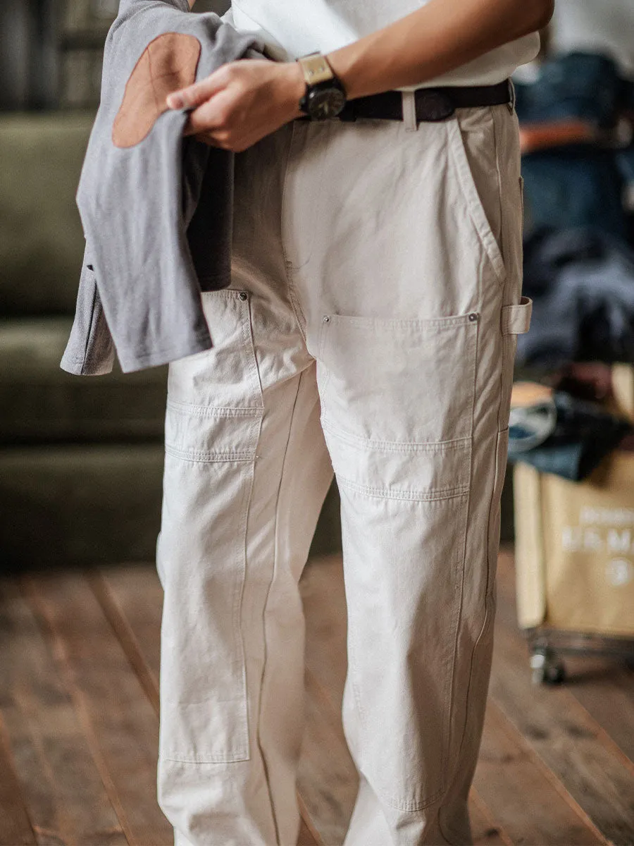 CANVAS UTILITY TROUSERS