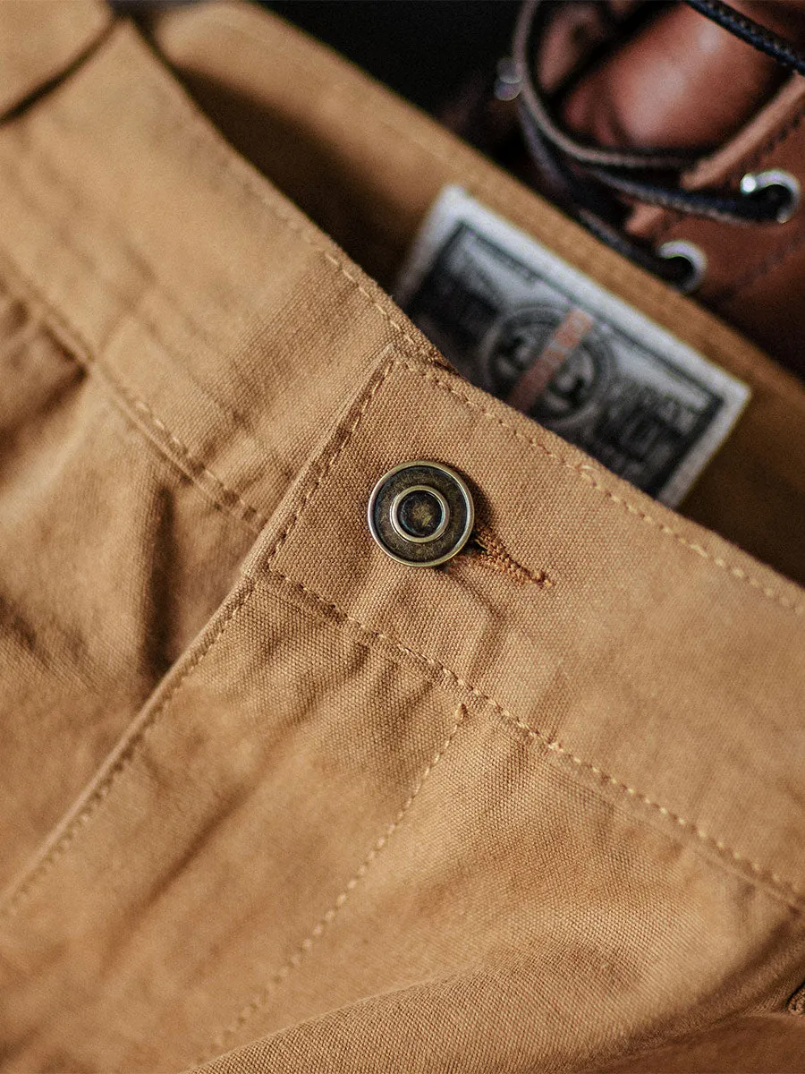 CANVAS UTILITY TROUSERS