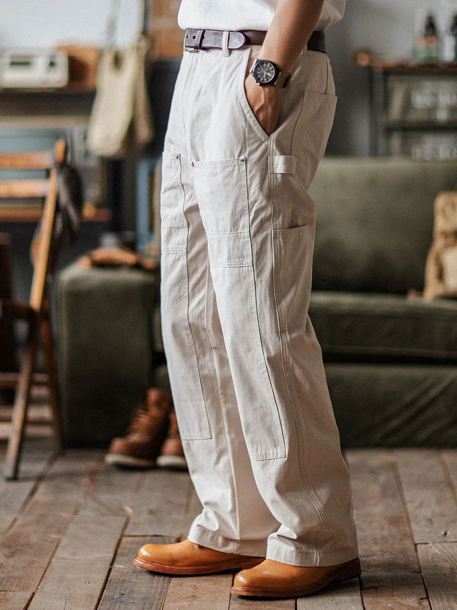 CANVAS UTILITY TROUSERS