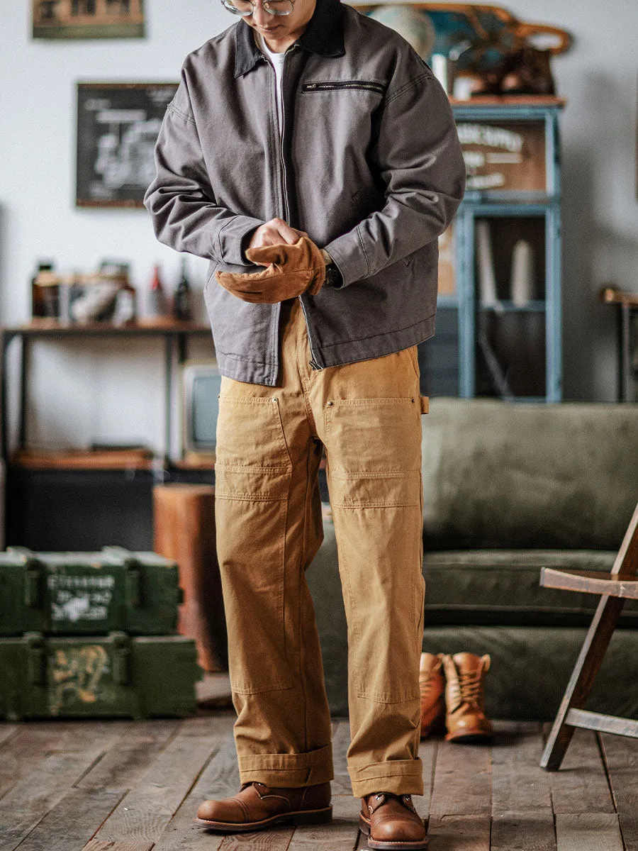 CANVAS UTILITY TROUSERS