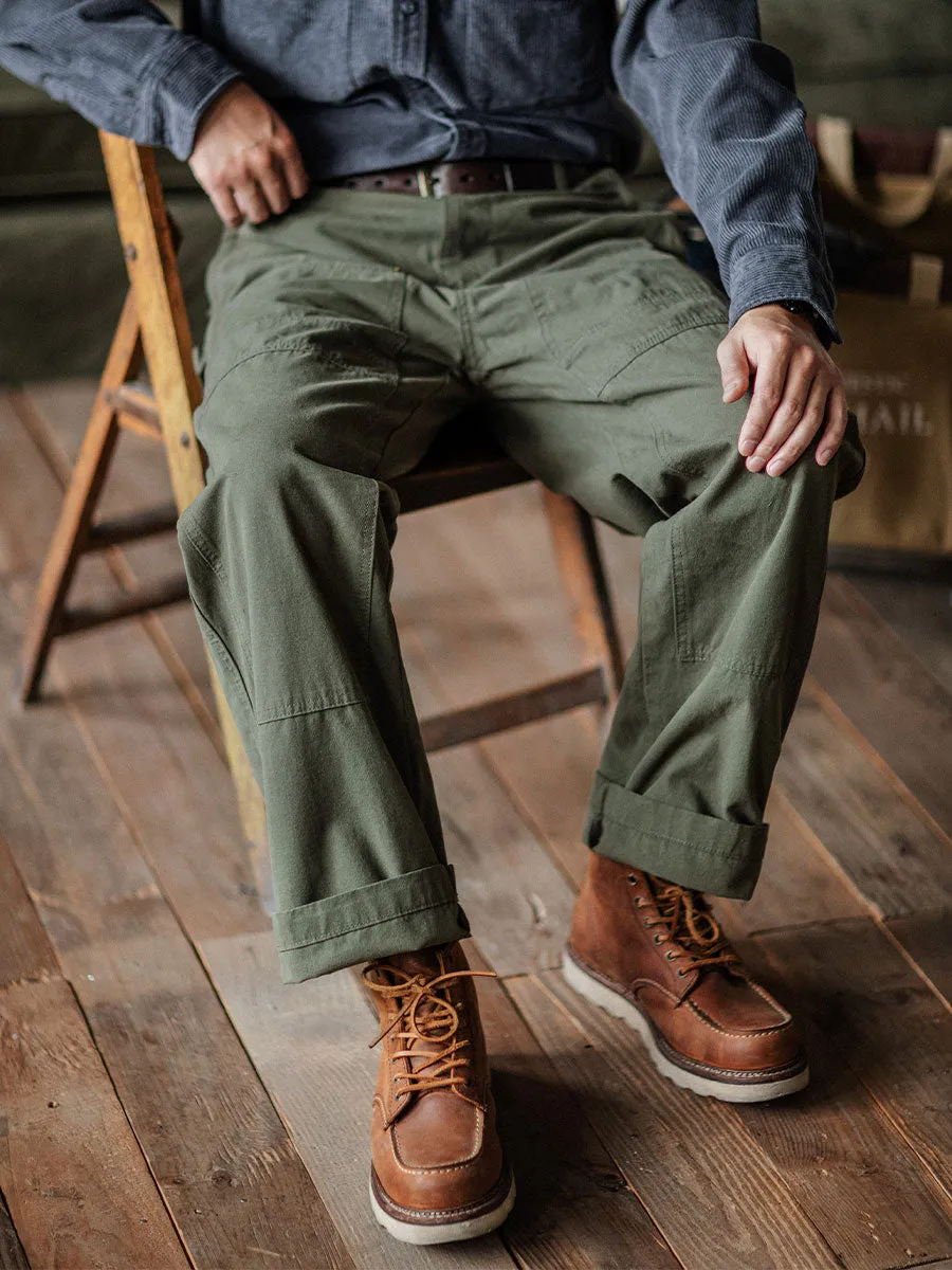 CANVAS UTILITY TROUSERS