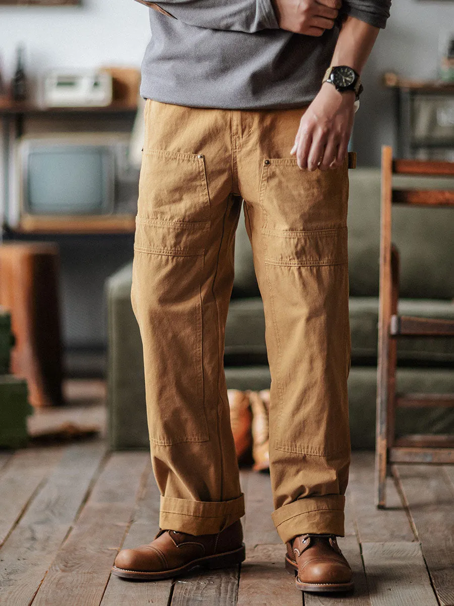 CANVAS UTILITY TROUSERS