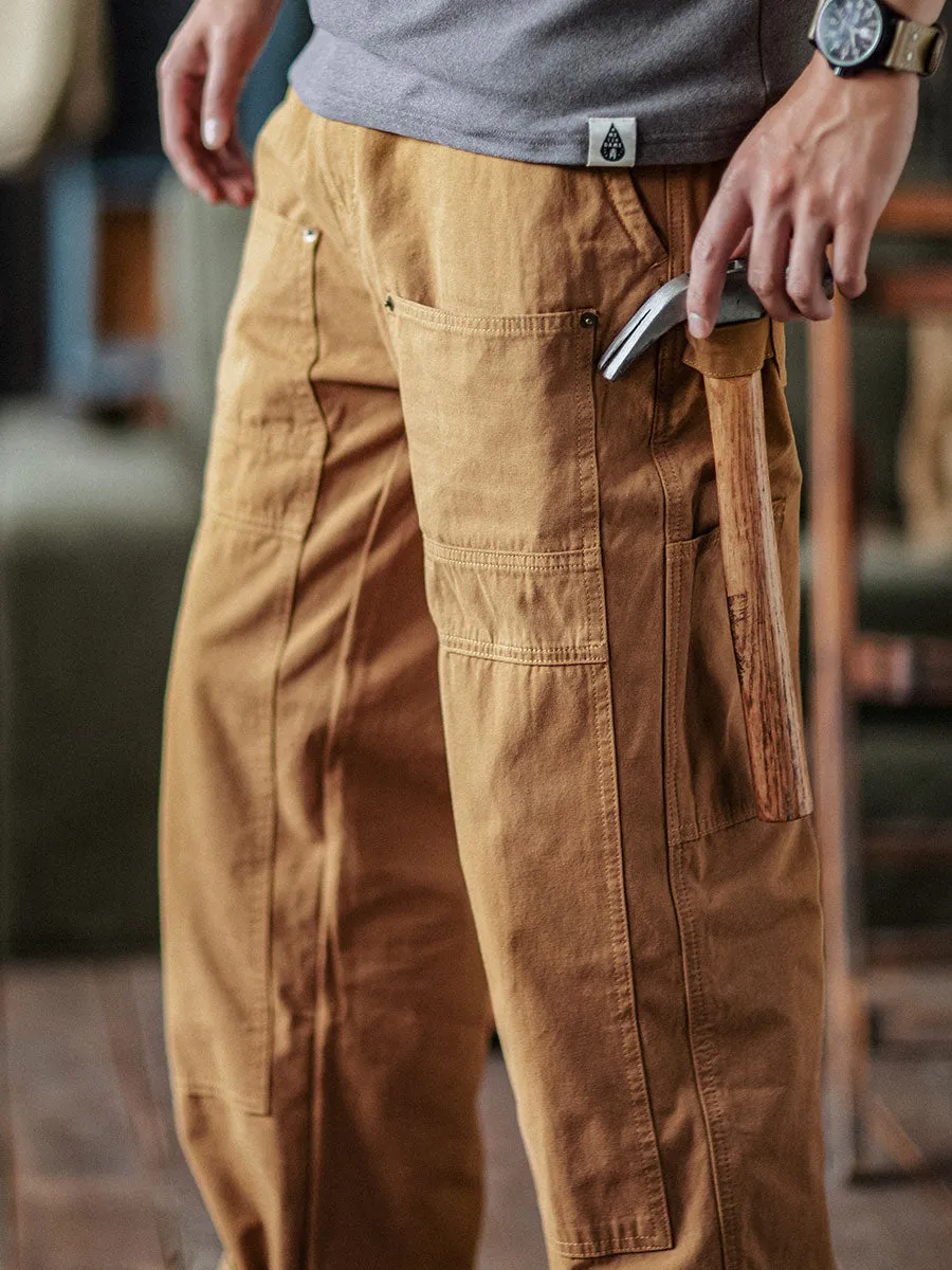 CANVAS UTILITY TROUSERS