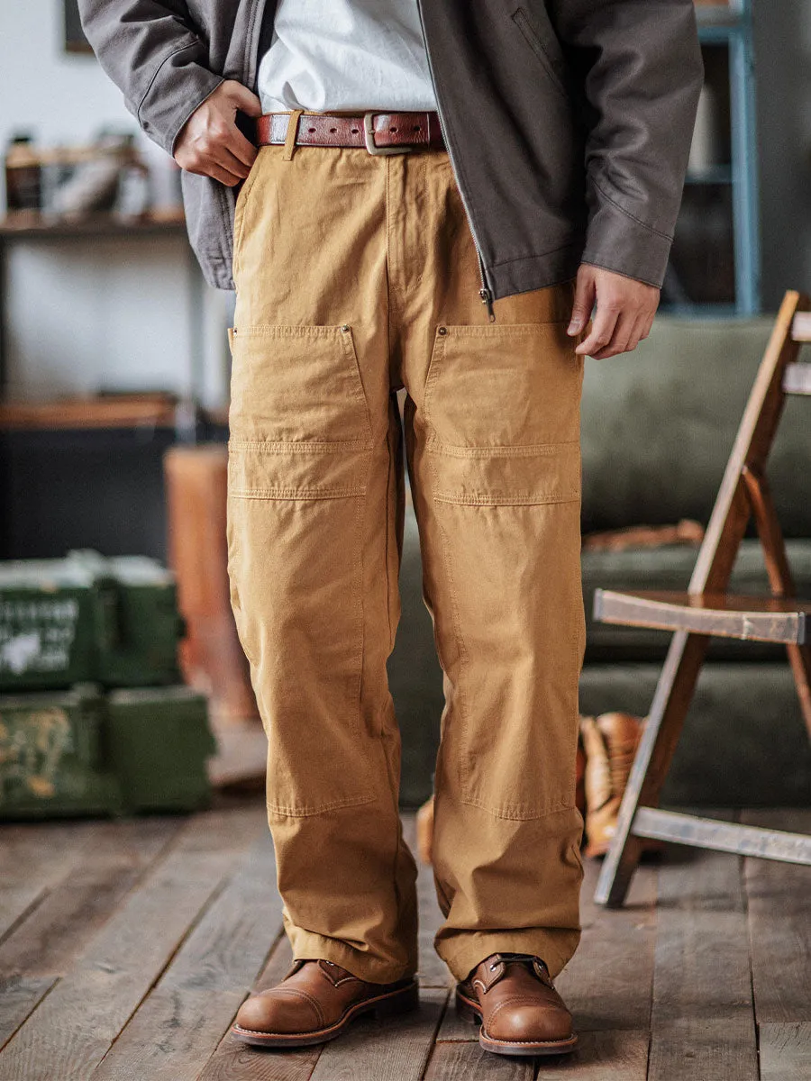 CANVAS UTILITY TROUSERS