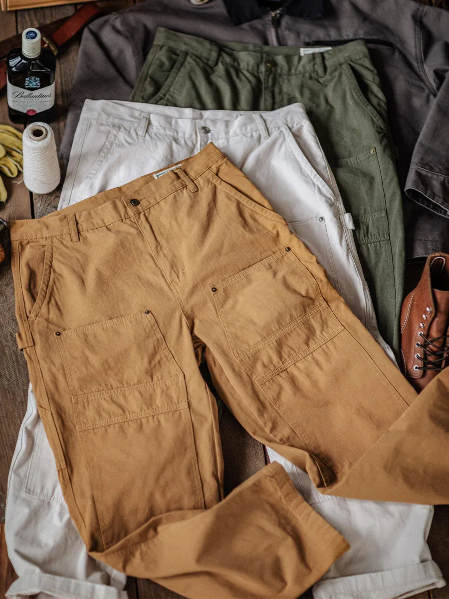 CANVAS UTILITY TROUSERS