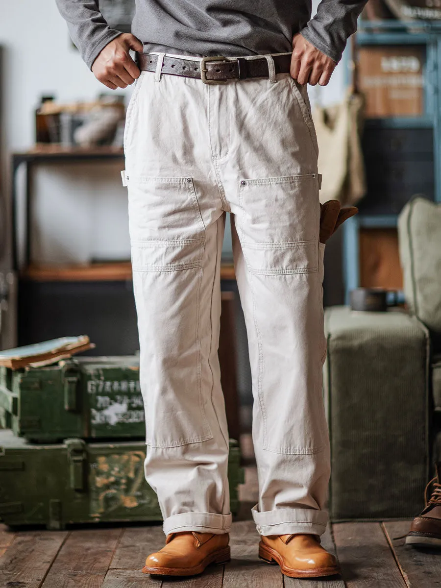 CANVAS UTILITY TROUSERS