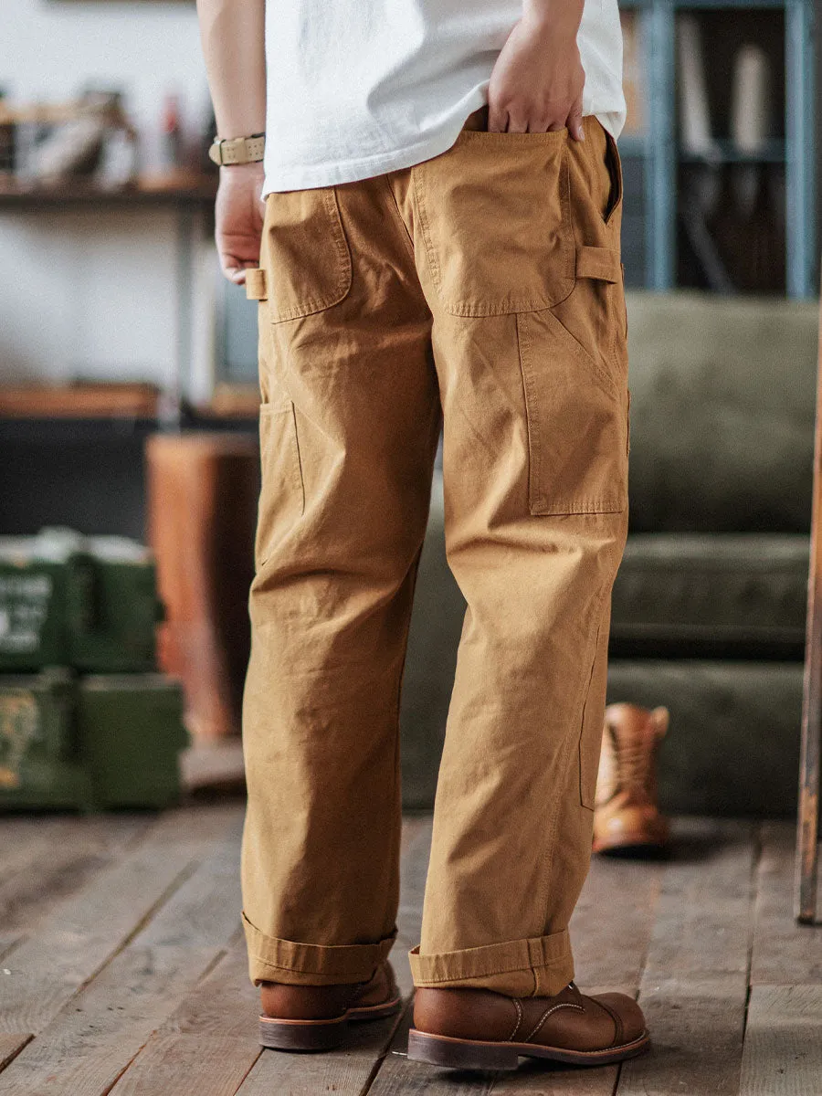 CANVAS UTILITY TROUSERS