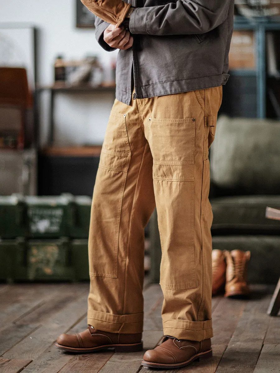 CANVAS UTILITY TROUSERS