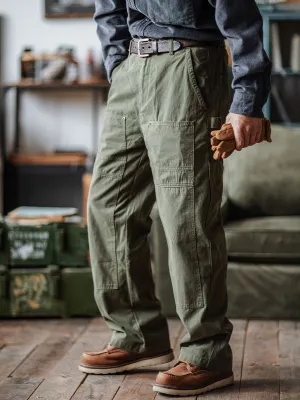 CANVAS UTILITY TROUSERS