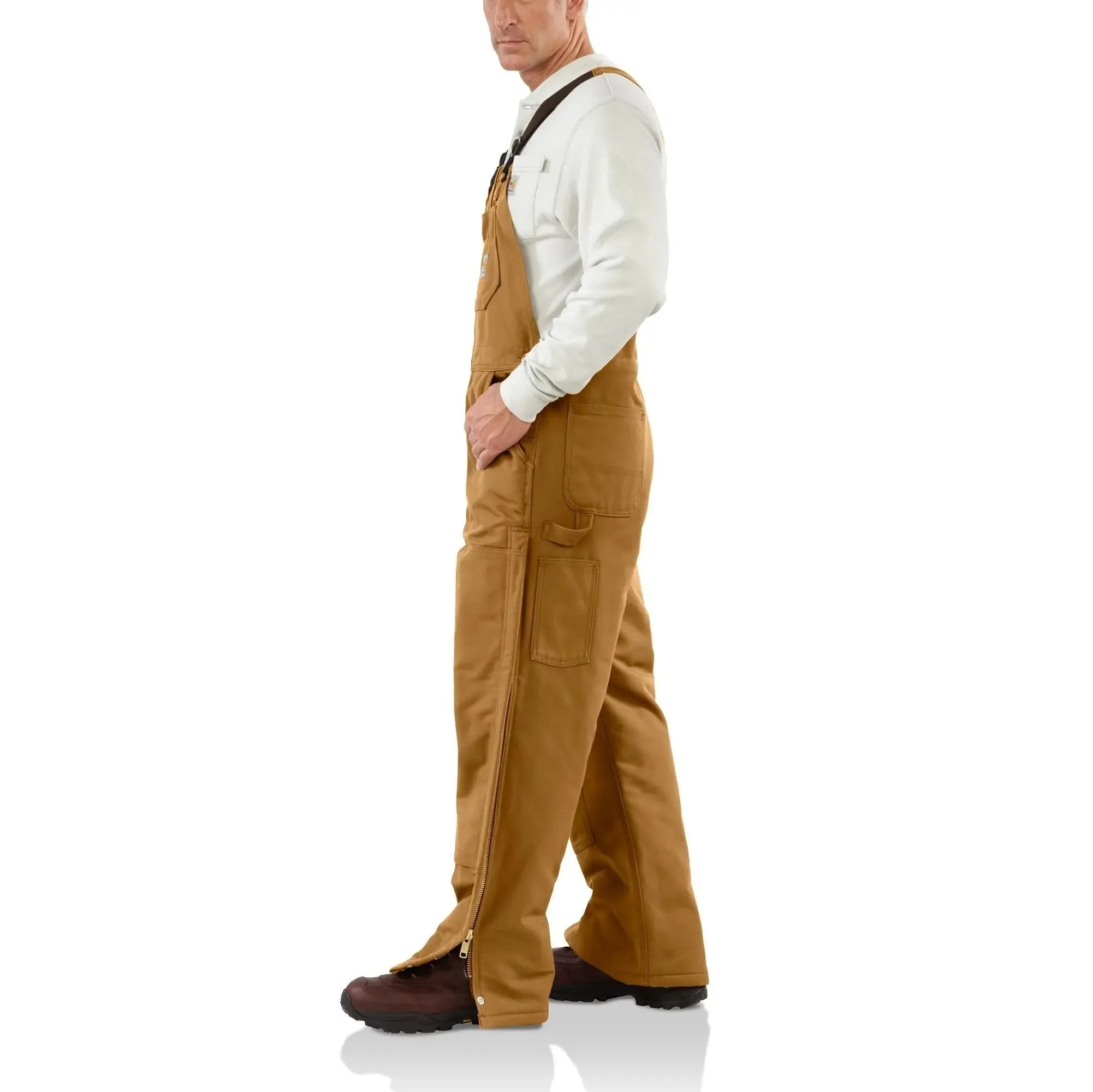 CARHARTT - FR Duck Bib Lined Overall