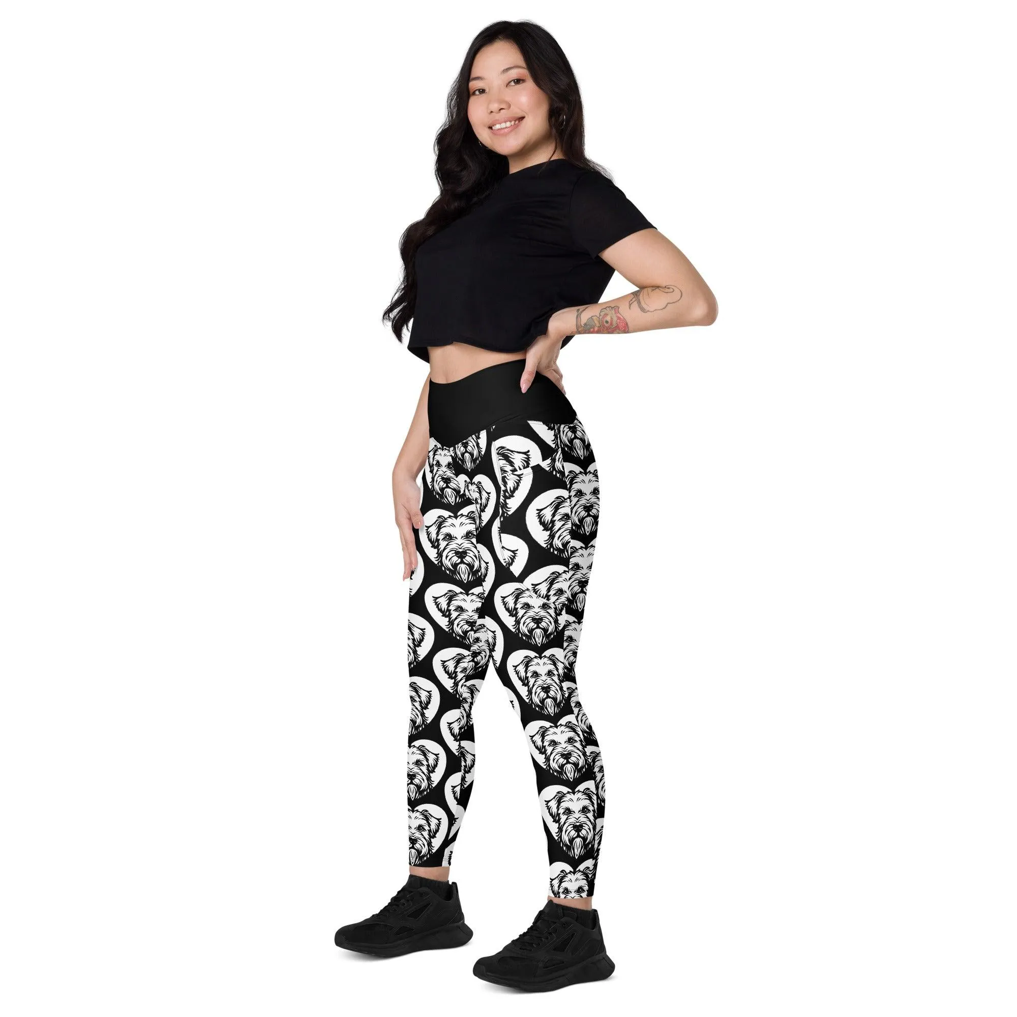 DOG BREED LEGGINGS with pockets - SEALYHAM TERRIER - HERTTAHOUND