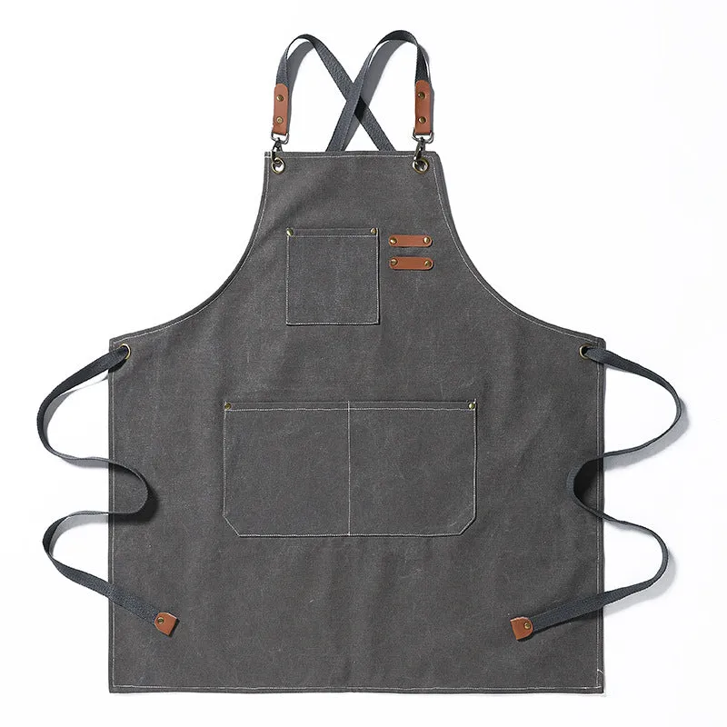 Durable Canvas Stain Resistant Apron Workwear