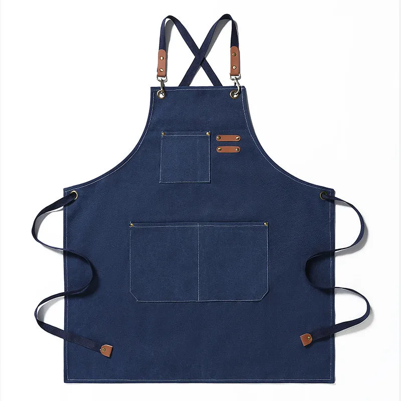 Durable Canvas Stain Resistant Apron Workwear