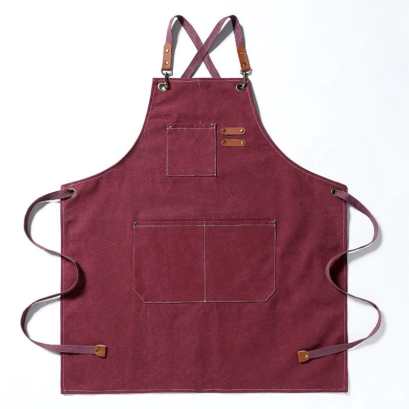 Durable Canvas Stain Resistant Apron Workwear