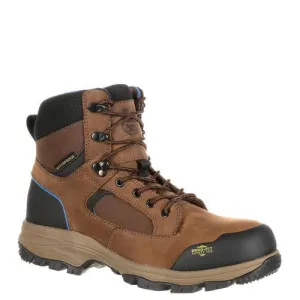 Georgia Men's 6" Blue Collar Composite Toe Waterproof Work Hiker - Dark Brown GB00108