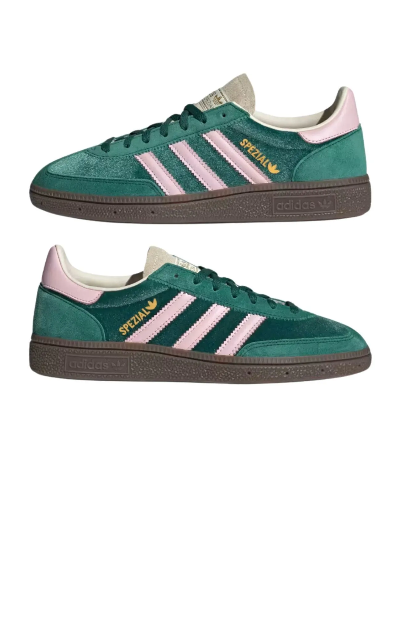 Handball Spezial W Collegiate Green Clear Pink Cream White