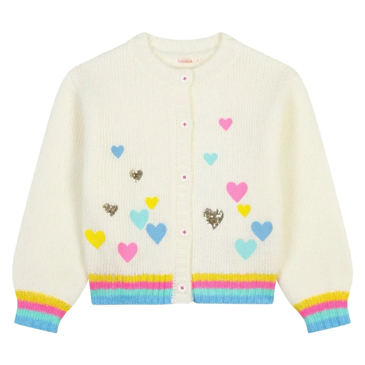 HEART KNIT CARDIGAN