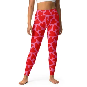 Heart Overload Yoga Leggings