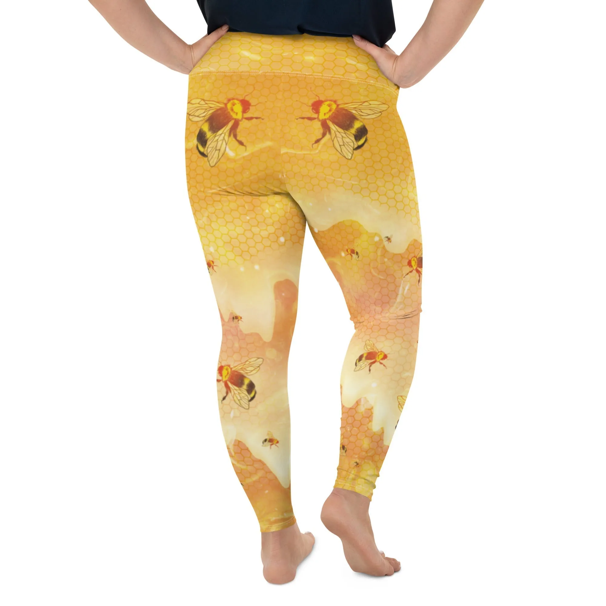 Honey Bee Plus Size Leggings