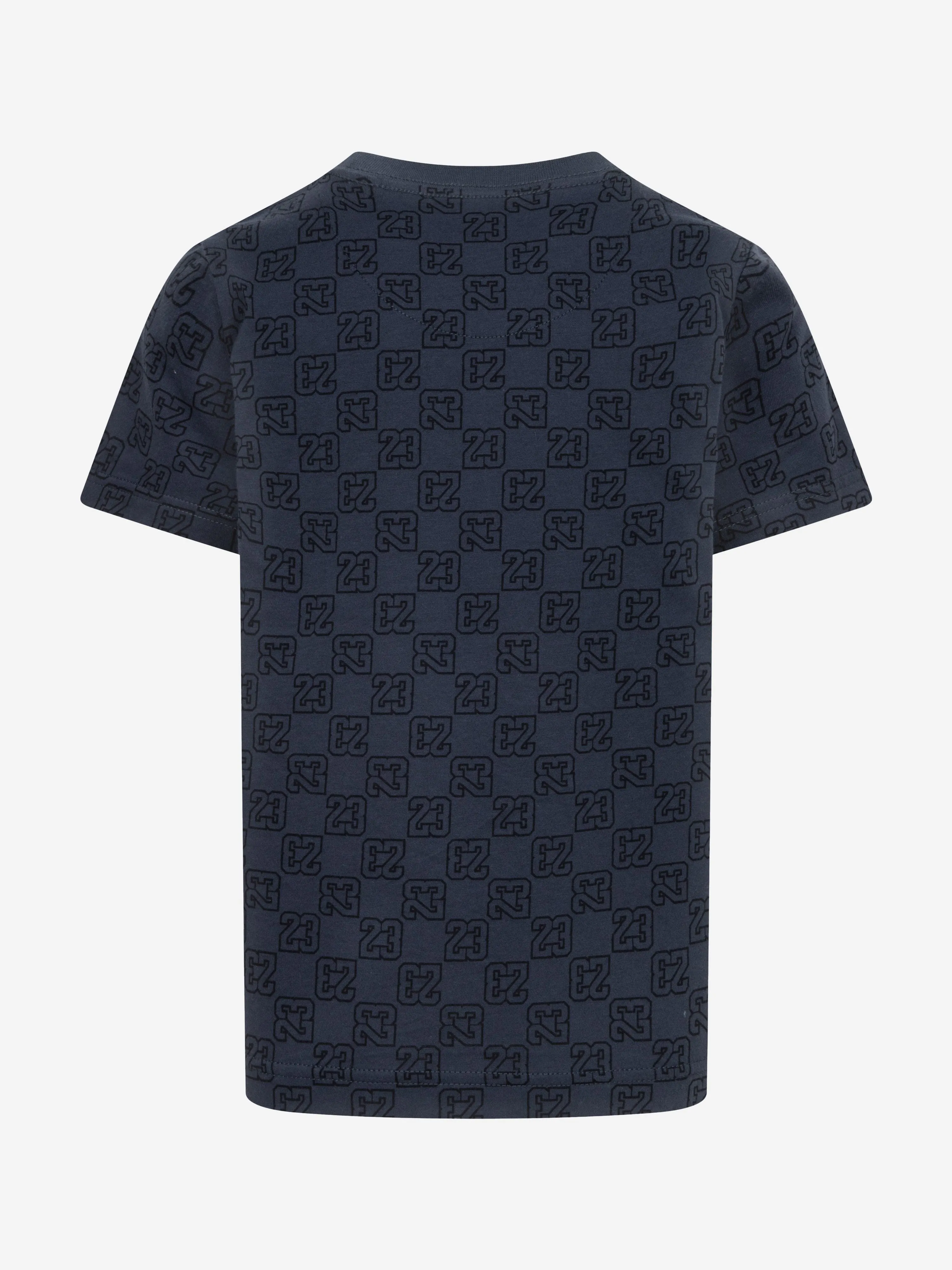 Jordan Boys 23 Monogram AOP T-Shirt in Black