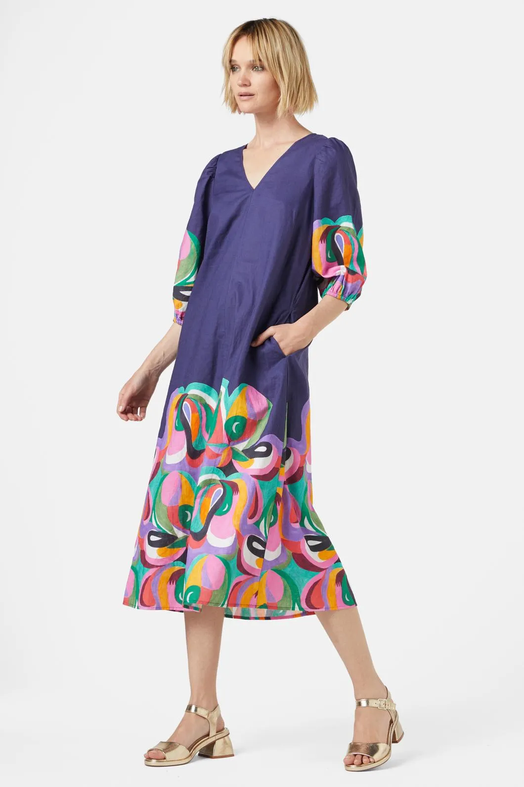 Kaleidoscopic Summer Dress