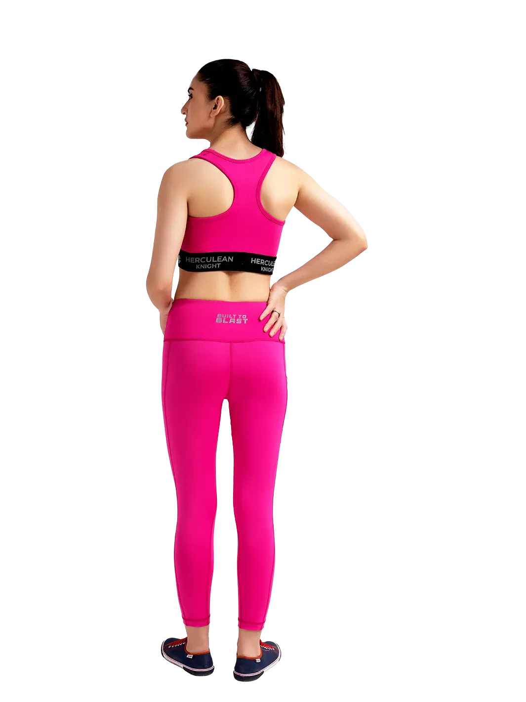 Knights' Training Leggings - Dreamy Pink