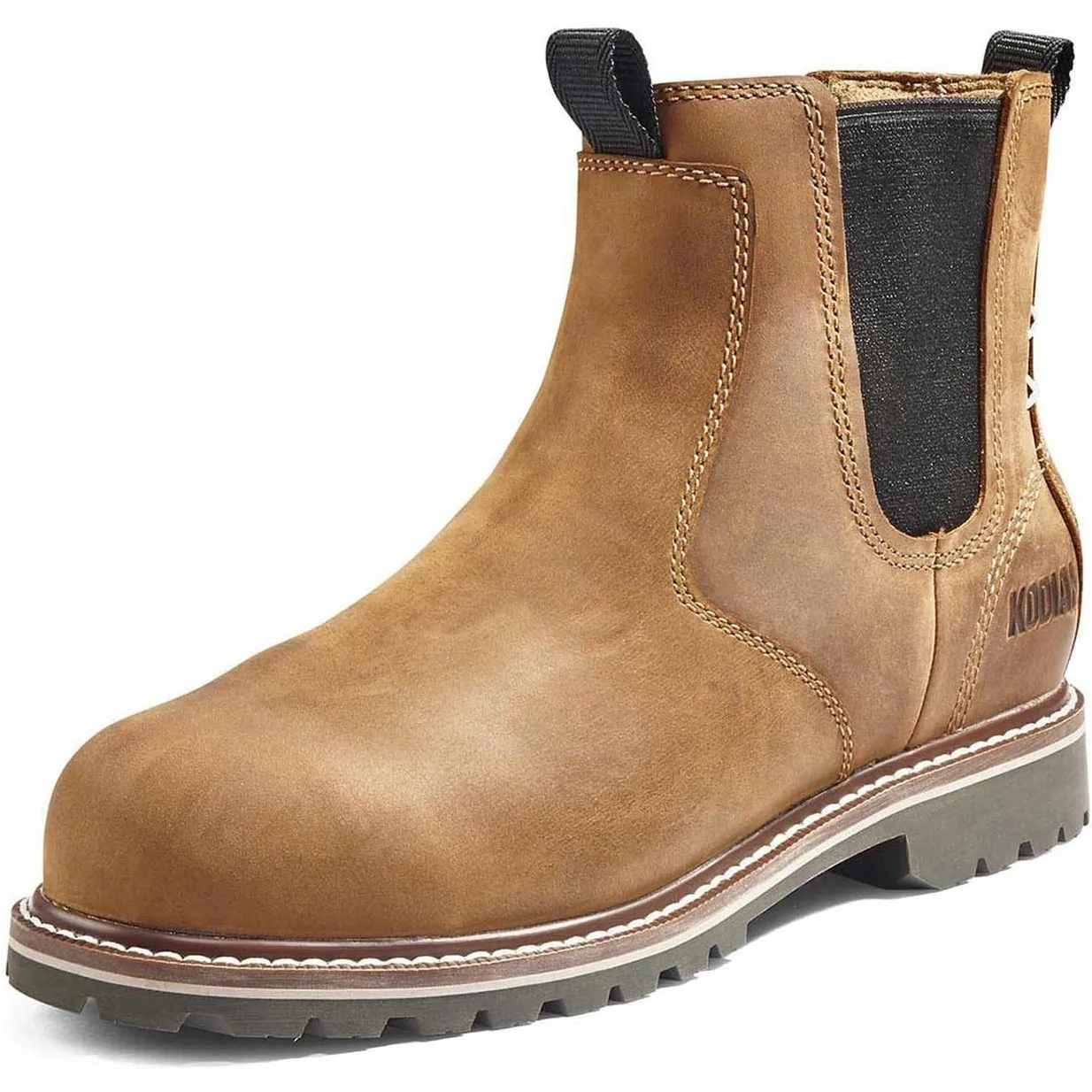 Kodiak Women's Bralorne Comp Toe WP Safety Work Boot -Brown- 4TDFBN