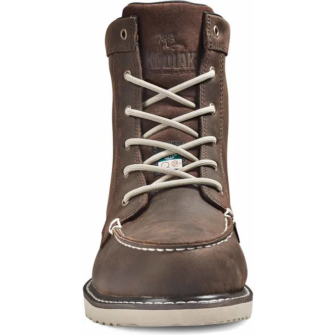 Kodiak Women's Whitton 6" ST Puncture Resist Safety Work Boot -Brown- 4TEYDB