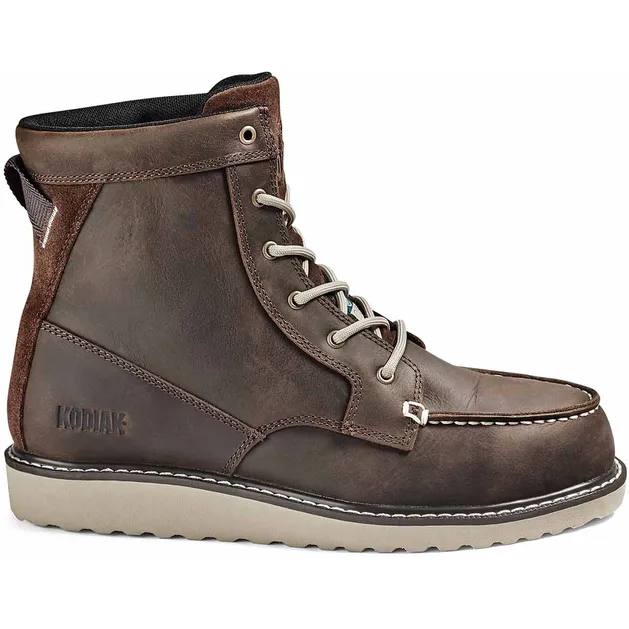 Kodiak Women's Whitton 6" ST Puncture Resist Safety Work Boot -Brown- 4TEYDB