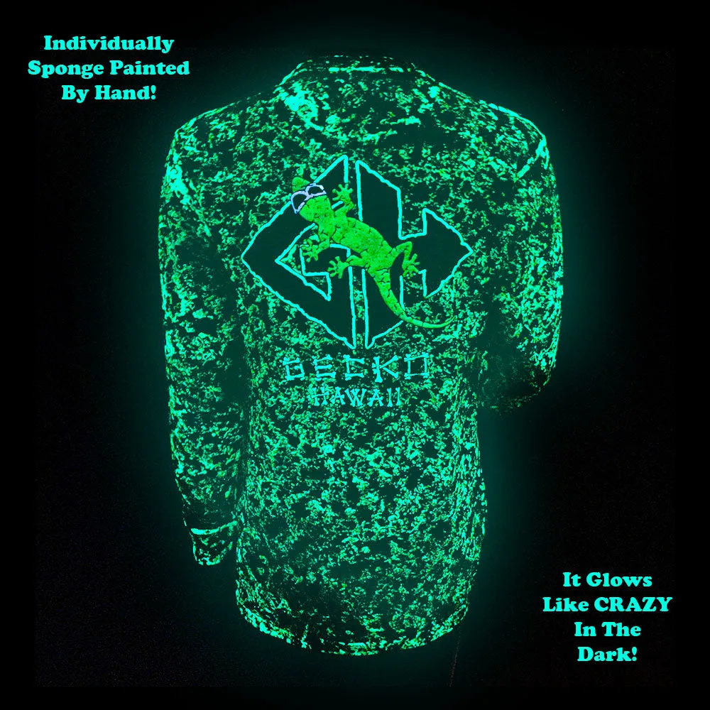 Lava Rock - 1988 GITD Sponge Paint Long Sleeve (Limited Edition)