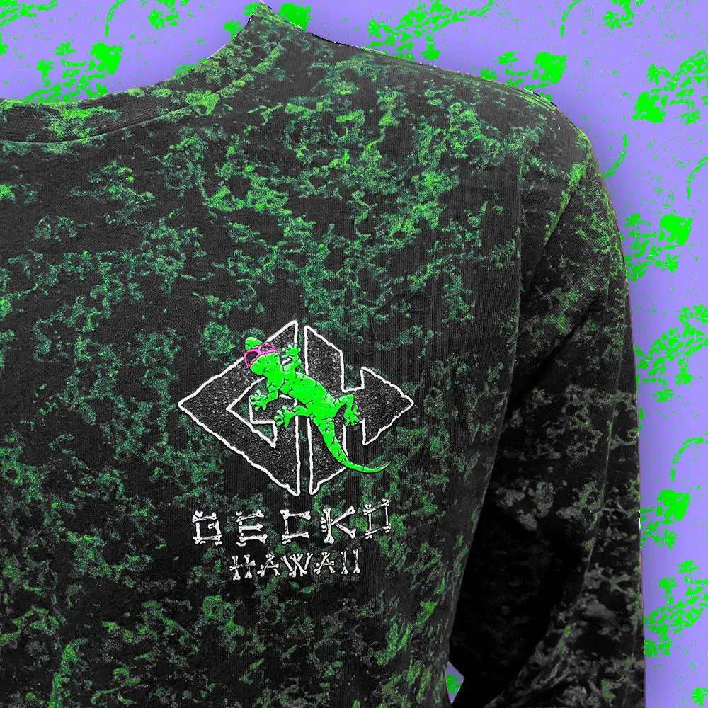 Lava Rock - 1988 GITD Sponge Paint Long Sleeve (Limited Edition)