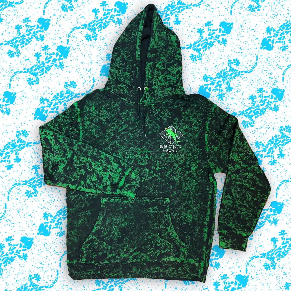 Lava Rock Hoodie- 1988 GITD Sponge Paint (Limited Edition)