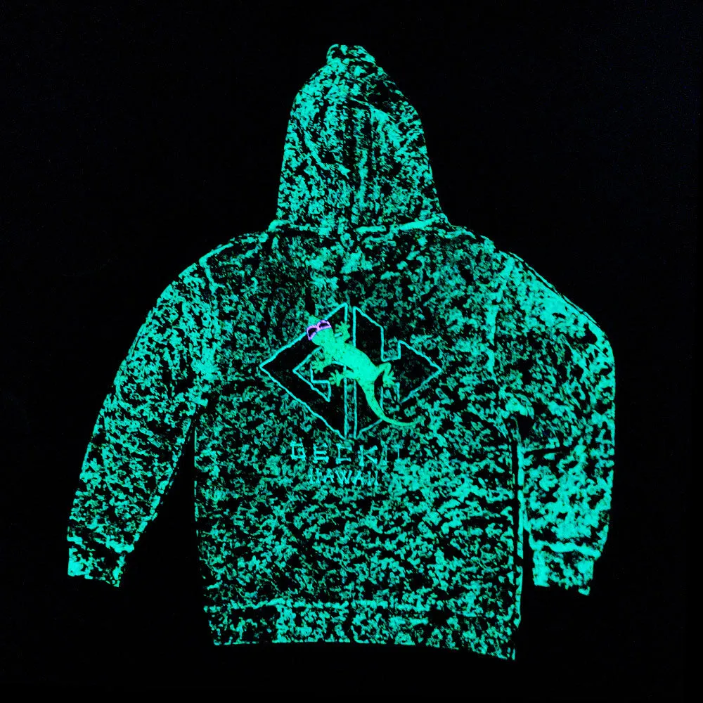 Lava Rock Hoodie- 1988 GITD Sponge Paint (Limited Edition)