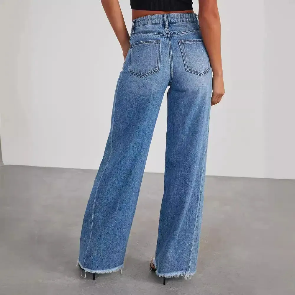 Loose Wide leg Denim Jeans