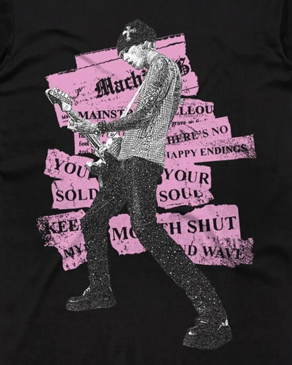 Machine Gun Kelly - Newspaper T-Shirt