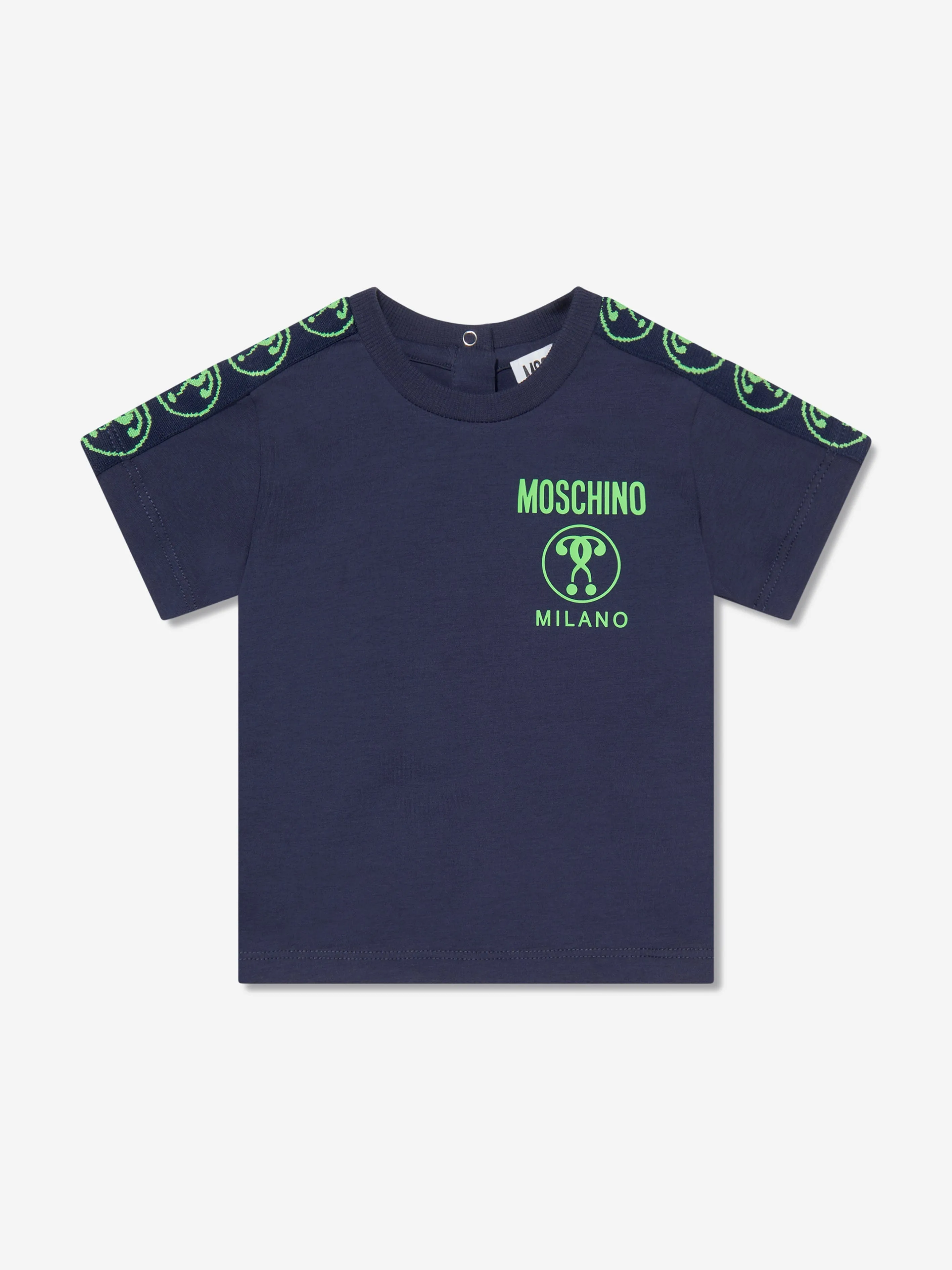 Moschino Baby Boys T-Shirt And Shorts Set in Navy