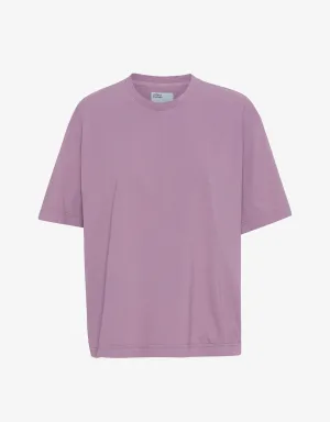 Oversized Organic T-Shirt - Pearly Purple