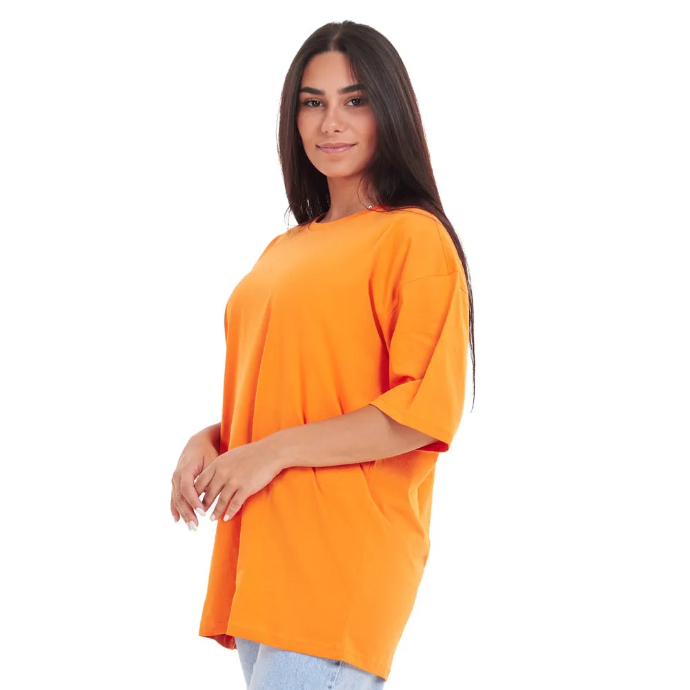 Oversized T-shirt Orange