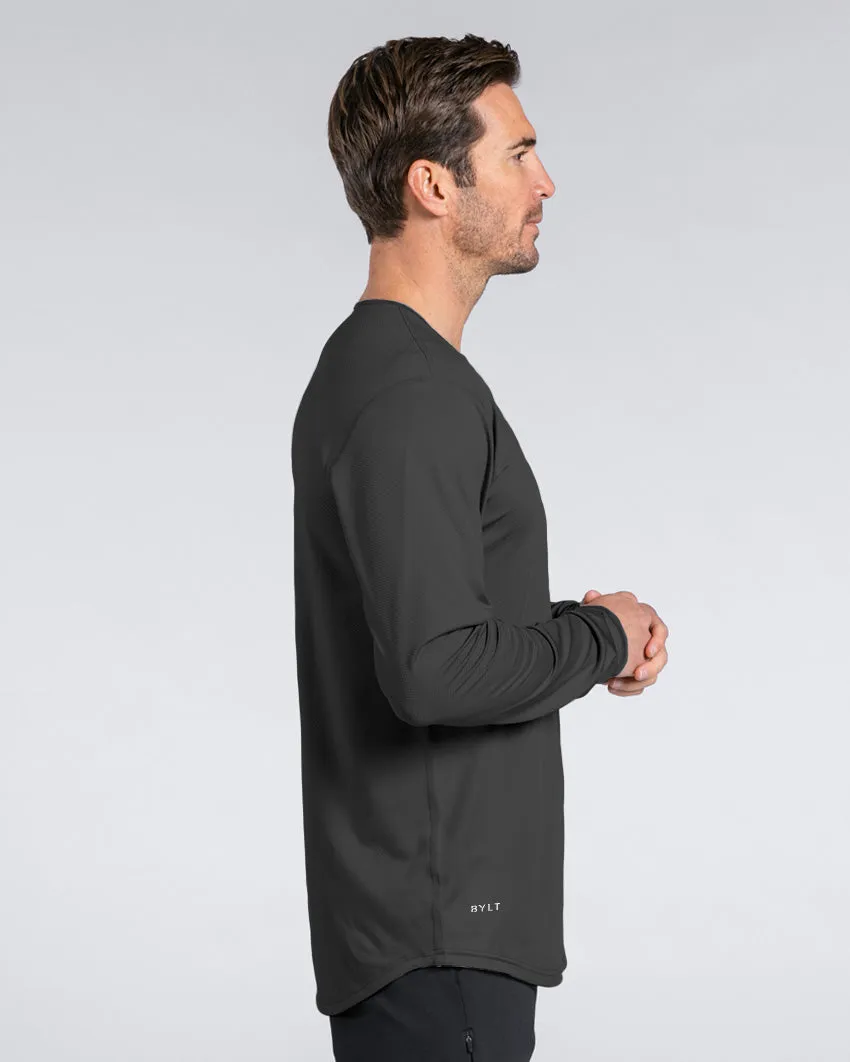 Performance  Drop-Cut Long Sleeve Shirt