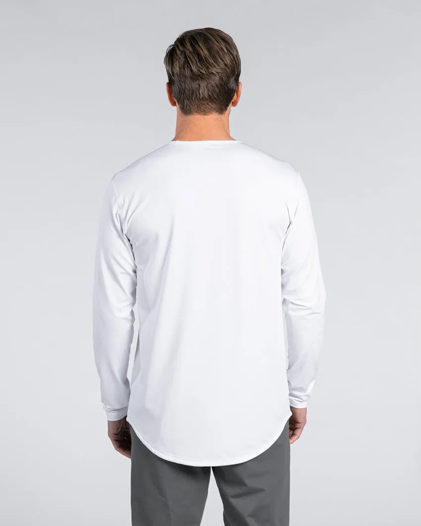 Performance  Drop-Cut Long Sleeve Shirt